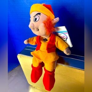 DISNEY STORE NWT VTG 1990s BLACK CAULDRON COLLECTIBLE FAIRFOLK BEAN BAG PLUSH 9”